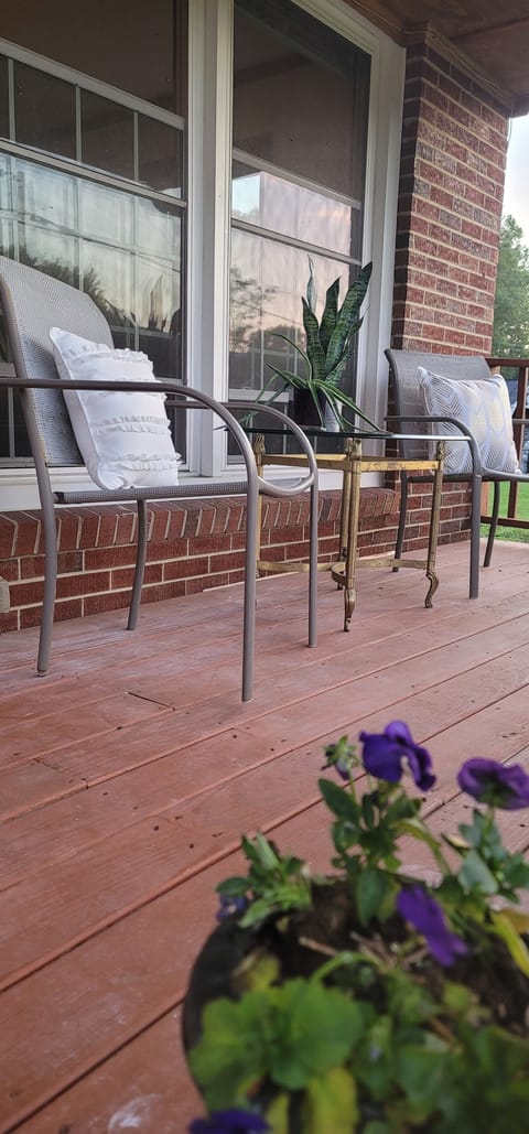 Guest House front deck