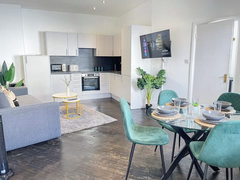 Open-plan living, dining & kitchen area - Old Street, Shoreditch & Hoxton flat