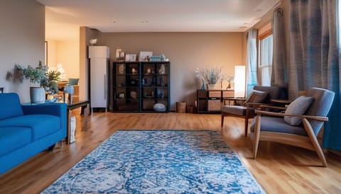 Perfect spot to unwind with cozy seating and warm lighting.