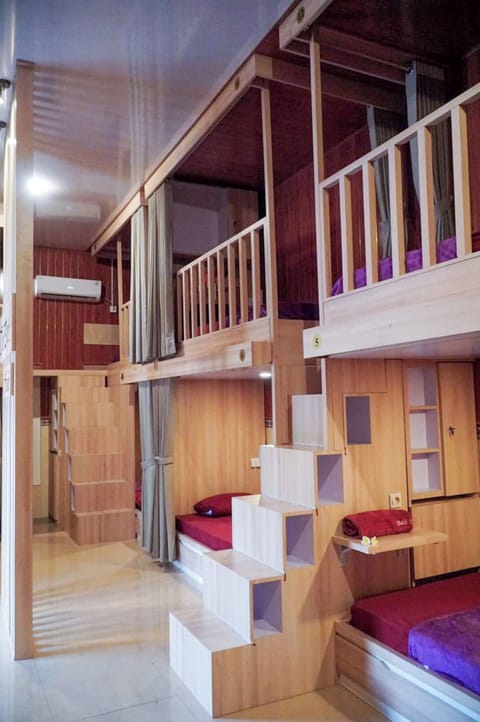 Comfort Shared Dormitory, Balcony | Desk, laptop workspace