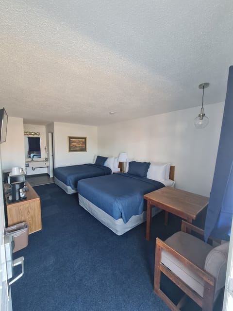 Standard Double Room, 2 Queen Beds | Desk, blackout drapes, free WiFi, bed sheets