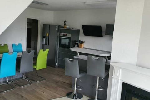 Apartment | Private kitchen | Electric kettle, toaster, highchair