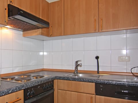 Apartment | Private kitchen | Electric kettle, toaster, highchair