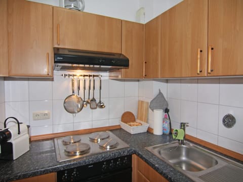 Apartment | Private kitchen | Electric kettle, toaster, highchair
