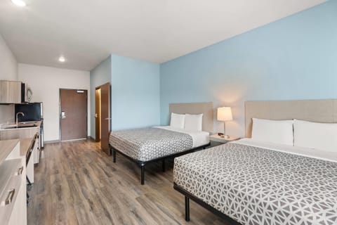 Suite, 2 Queen Beds, Non Smoking | Desk, free WiFi