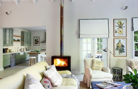 Luxury House, Patio | Living area | Flat-screen TV