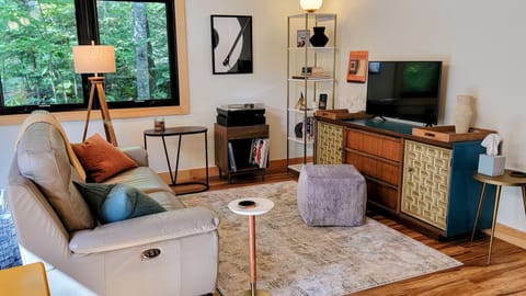 Plenty of space to enjoy conversation, Roku TV, a good book or a game.