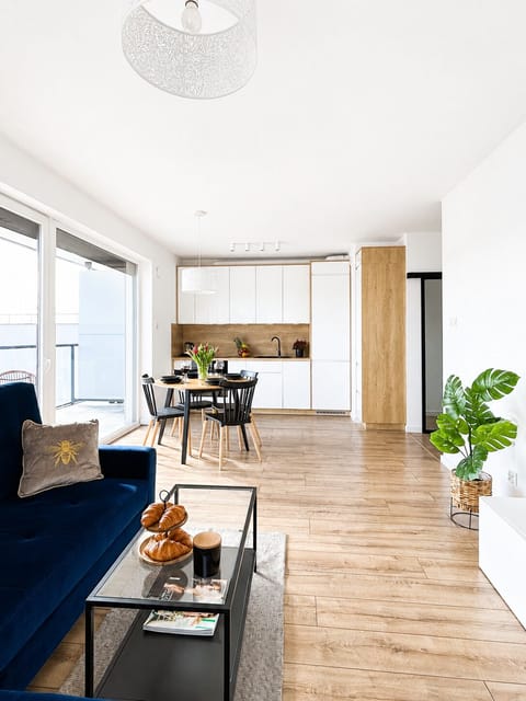 Superior Apartment, Courtyard View | Living area | 40-inch TV with digital channels
