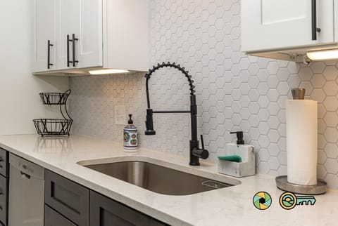 Nice large sink and great workspace