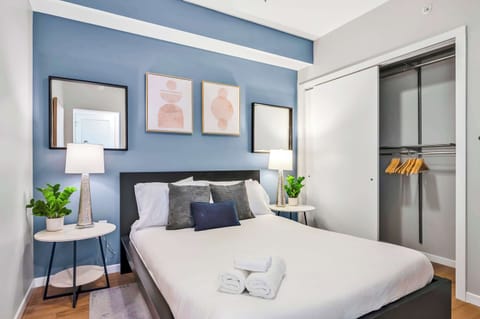 Queen Bedroom with TV