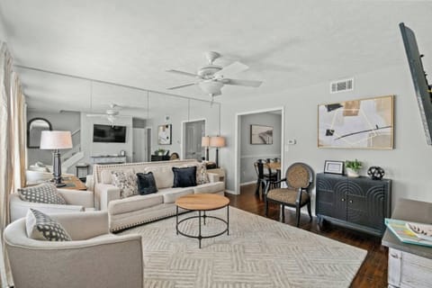 Plenty of space in this living room to gather and spend time together!