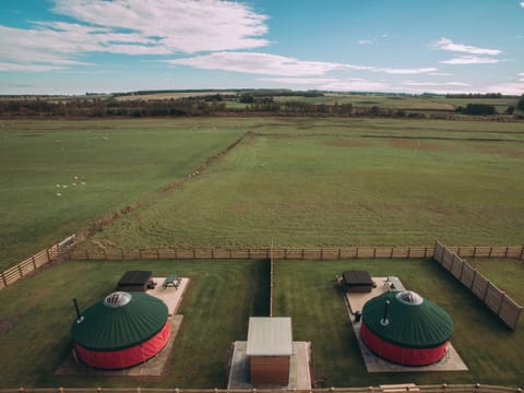 Exterior | Moss Yurt - Bachilton Farm, Methven, near Perth