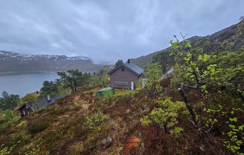 outside