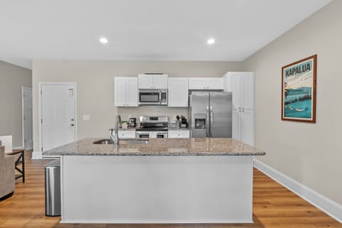 New appliances and tons of space for our longer stays