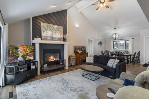 Huge and open dining and living area for large families to enjoy