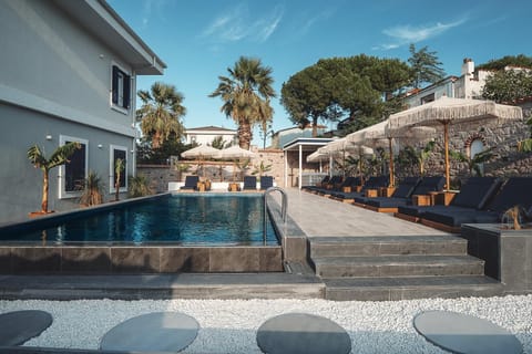 Seasonal outdoor pool