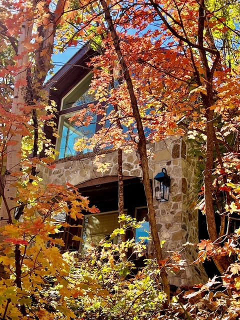 The Carriage House and Main House are nestled deep within the famous Aspen and Pine groves of Sundance that put on a show each fall.