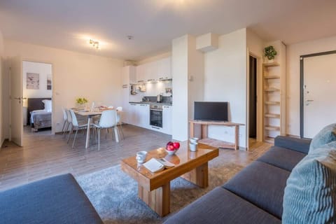 Open plan living space