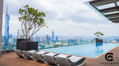 Rooftop pool
