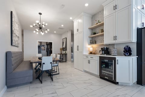 Coffee Bar + Dining Area