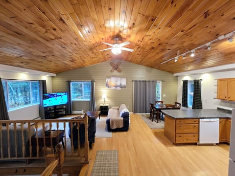 upstairs living area