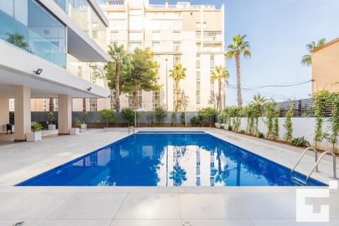Communal swimming pool