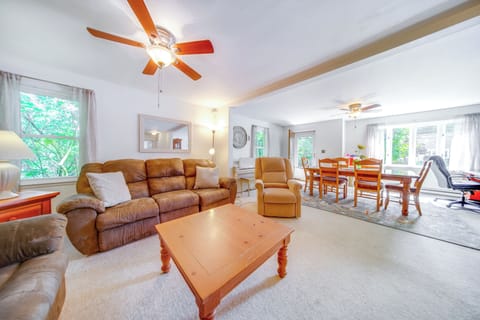 Mayville Vacation Rental | 3BR | 2BA | 1,250 Sq Ft | 3 Steps to Enter