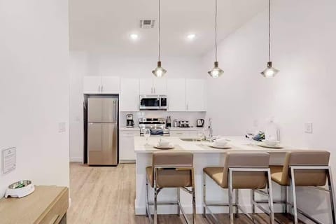 Your home-away-from-home kitchen, equipped with everything you need to cook up your favorite meals.