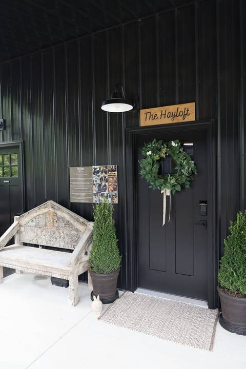 The Hayloft entrance