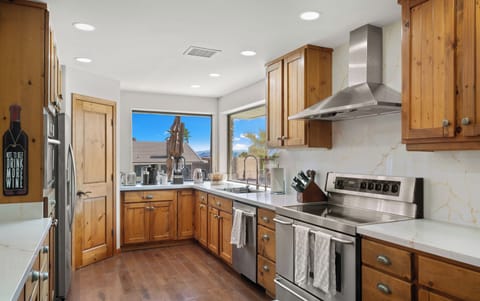 Beautiful new kitchen with walk-in pantry