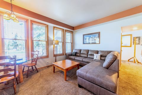 Living Room overlooking the beautiful scenery and natural light.