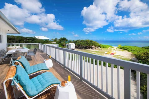 Welcome to Timmy's Place, a modern family-friendly beach house in Rum Point. 