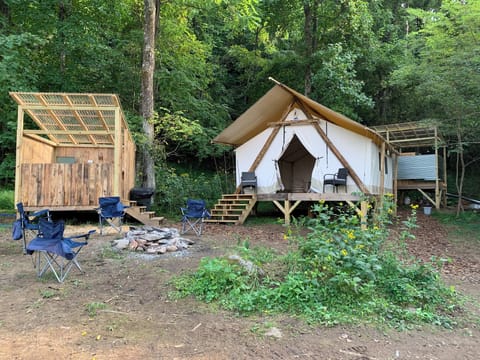 Glamping Tent Front View