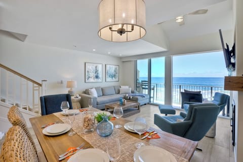 Dining and living area
