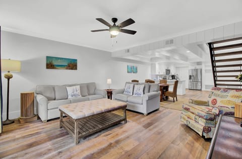 Open layout concept for seamless transitions.