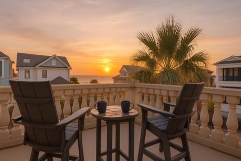 Enjoy the fresh ocean breeze from your private balcony, where stunning views of the Atlantic set the perfect backdrop for relaxation. With comfortable seating and peaceful surroundings, it's ideal for unwinding any time of day.