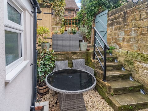 Sitting-out-area | Percy&rsquo;s Cottage, Castleton near Whitby