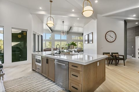 Indoors, Floor, Kitchen, Flooring, Kitchen Island