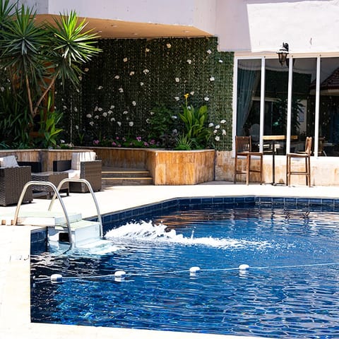 Seasonal outdoor pool