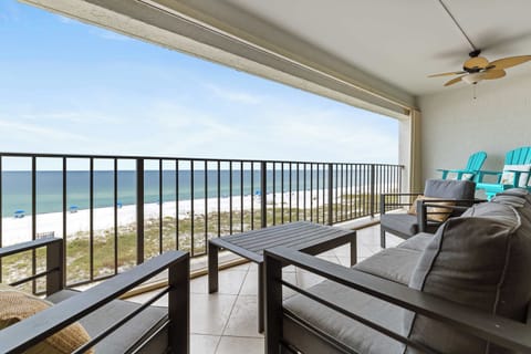 You’re gonna be spending a lot of time out here. We can feel it. Soak in this gorgeous coastal view right from your spacious balcony. 