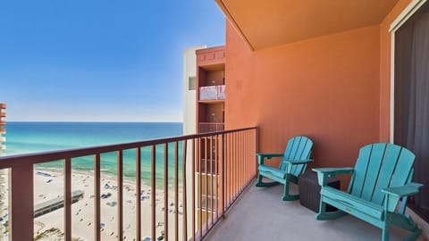 Private balcony with seating and beautiful views
