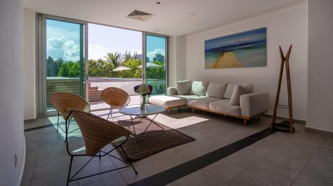 Lobby sitting area