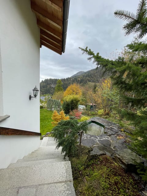 Access to the apartment via the garden