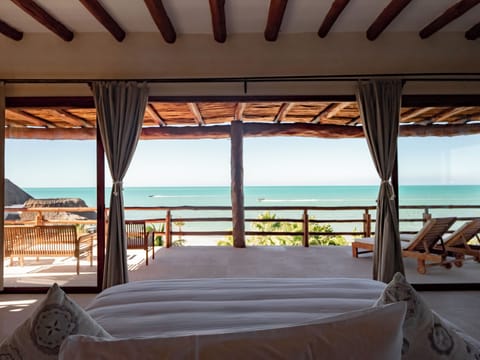 Presidential Suite, Balcony, Sea View | Premium bedding, down comforters, minibar, in-room safe