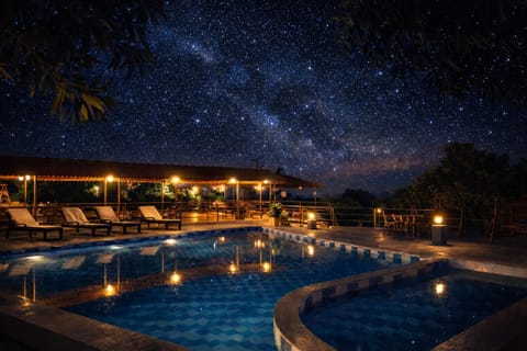 Outdoor pool, open 9:00 AM to 6:00 PM, sun loungers