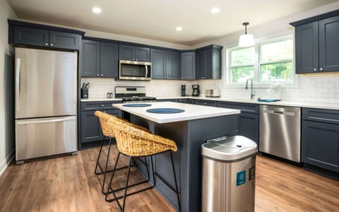 Fully equipped kitchen