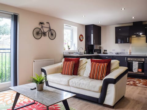 Living area | Frank Wright Apartment, Sheffield