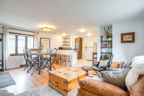 Granby Vacation Rental | 1BR | 1BA | Steps Required | 750 Sq Ft