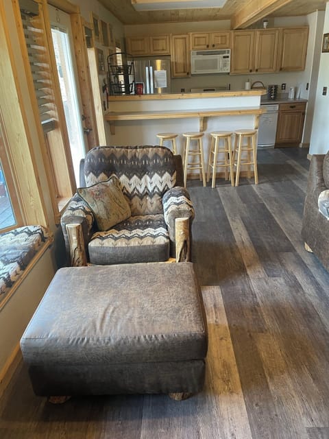 Living room and kitchen 