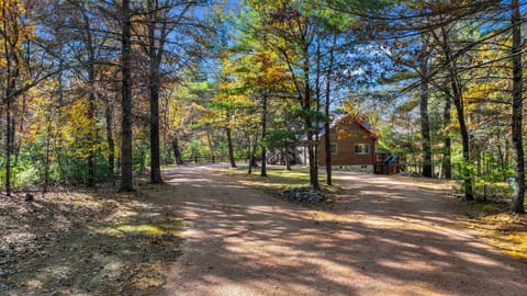 Driveway to Sanctuary Shores.
